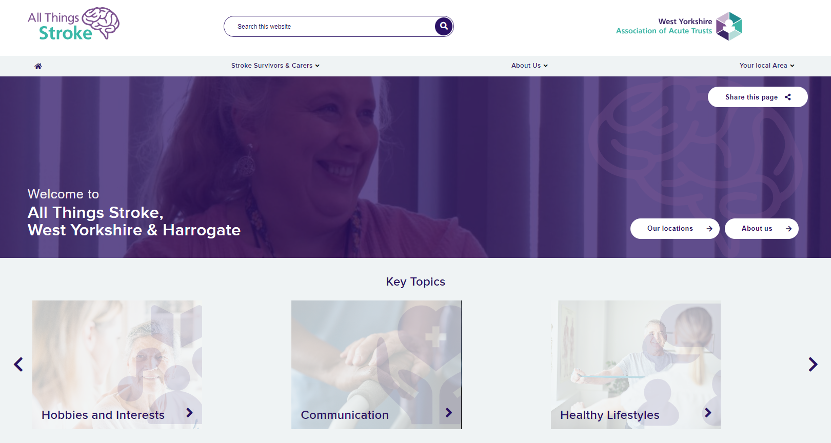 New website launches to support stroke survivors across West Yorkshire and Harrogate